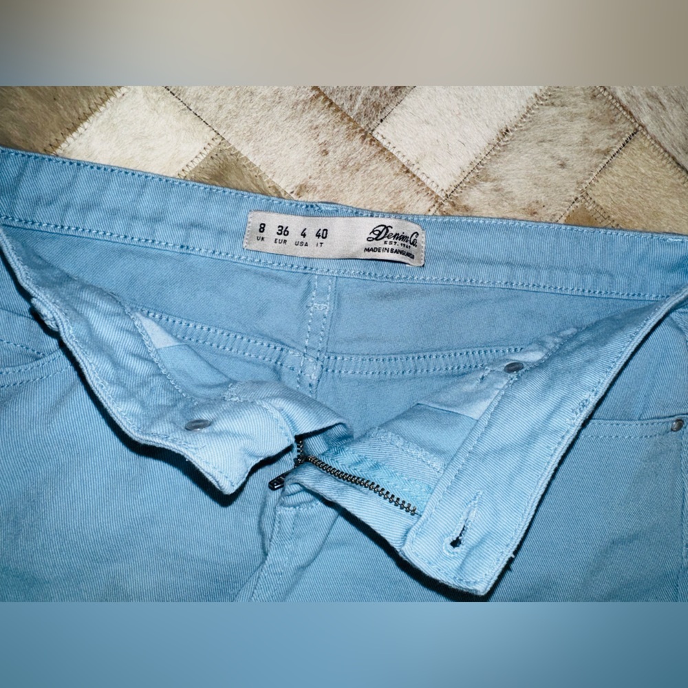 Denim Co Light Blue Denim Shorts - Picture 2 of 6